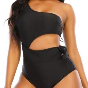 Cutout Padded One Piece Swimsuit